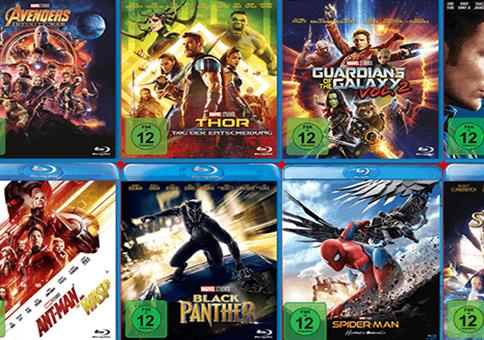 Marvel-Aktion: 3 Filme auf Blu-ray kaufen – nur 2 bezahlen
