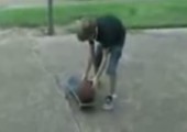 Basketball Trickshot Fail