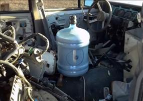 Auto in die Luft sprengen