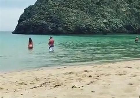 Das typische Instagram Pärchen in freier Wildbahn