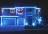 Halloween Light Show 2011 Party Rock Anthem LMFAO