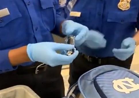 Waffe im Handgepäck?