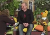 Herbert Grönemeyer bei der Sesamstraße