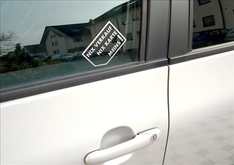 NIX VERKAUF NIX KARTE MEINS! 