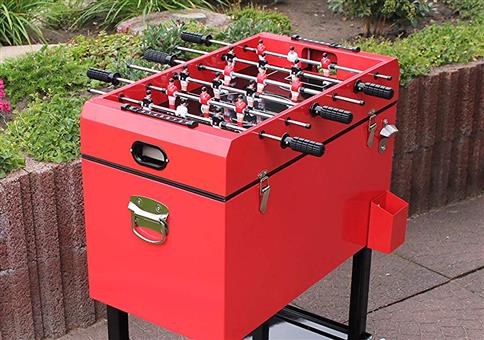 Kicker und Kühlbox in einem