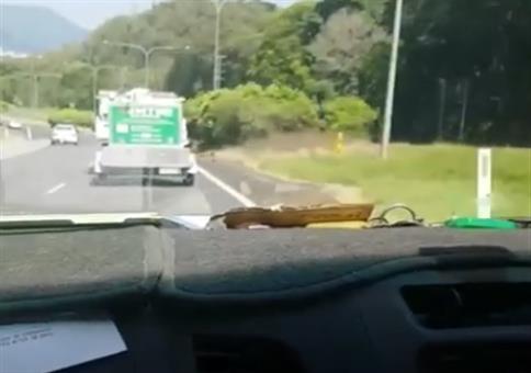 Den Vordermann mal kurz der Spur verwiesen