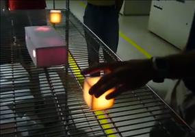 Funktionsweise einer Thermalolatte eines Space Shuttles