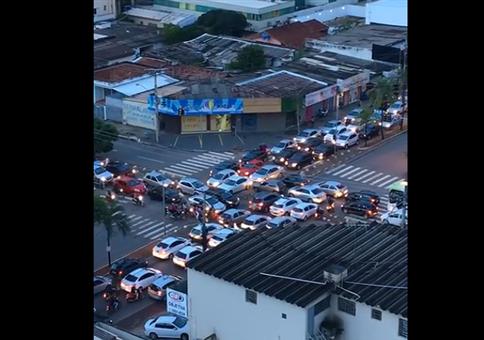 Unnötiger Stau in Brasilien
