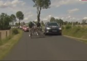 Crash bei der Tour de France 2011