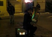 Flammende Tuba