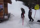 Profi am Skilift