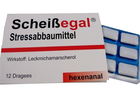 Stressabbaumittel Scheißegal