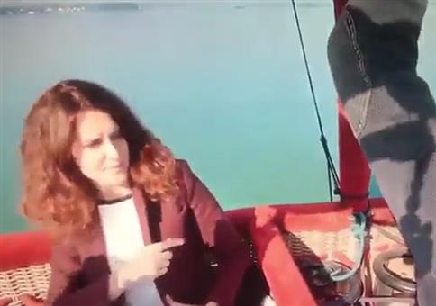 Neulich bei der Ballonfahrt: Gib mal mehr Gas Junge!