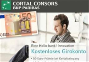 Kostenloses Girokonto + 50€ Prämie + Visakarte 