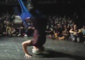 Head Spin beim Breakdance