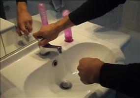 Mein neuer Seifenständer im Einsatz