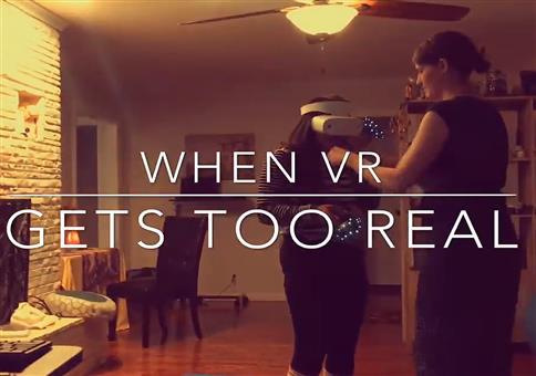 Wenn das mit der VR-Brille zu realistisch ist