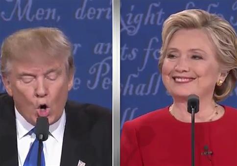 Hillary vs Donald Lip Synced