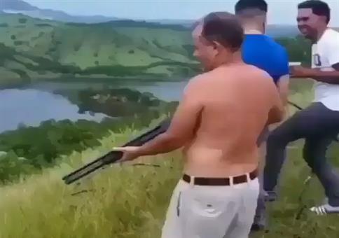 Die fliegende Shotgun