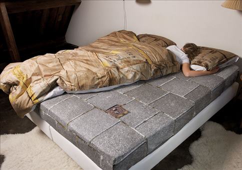 Schlafen wie ein Penner