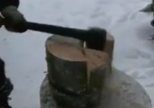 Holz spalten wie ein Profi