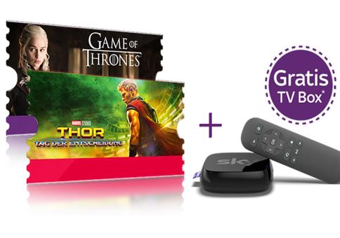 TOP! 2 Monate Sky Tickets (Cinema + Entertainment) nur 9,99€