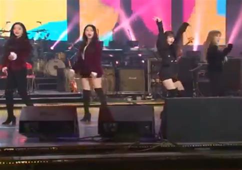 Ausgelassene Stimmung bei Konzert in Nordkorea