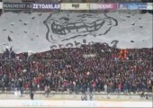 Trollface im Fußballstadion