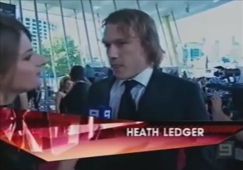 Heath Ledger Fan kann es nicht fassen