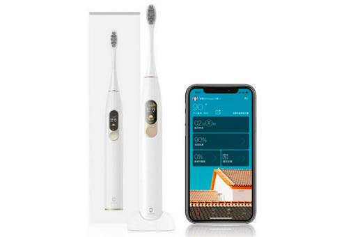 Xiaomi Oclean X Schallzahnbürste mit Touchscreen + 2 Ersatzbürsten