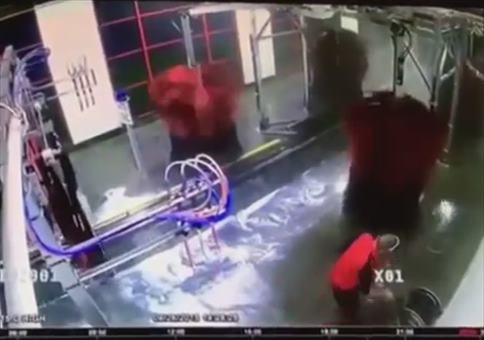 Autowaschanlagenkarussell