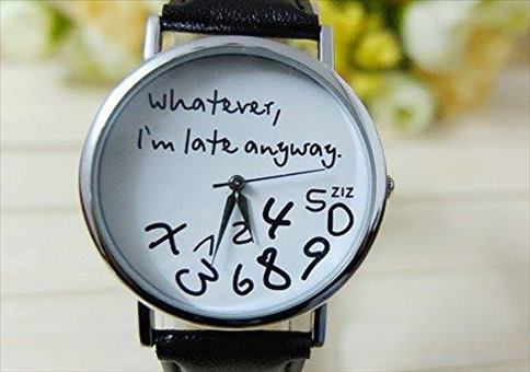 Das perfekte Geschenk für alle Zuspätkommer