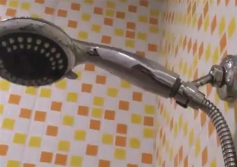 Dusche von Profis montiert