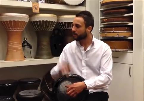 Profi an der Trommel