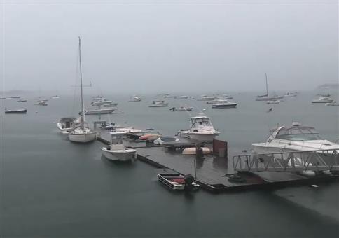 Toller Ausblick am Yachthafen