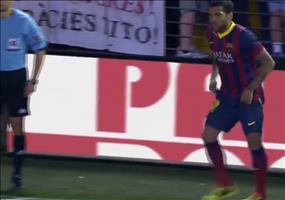 Fußballspieler hat Hunger