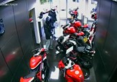Versuchter Diebstahl zweier Ducati Motorräder