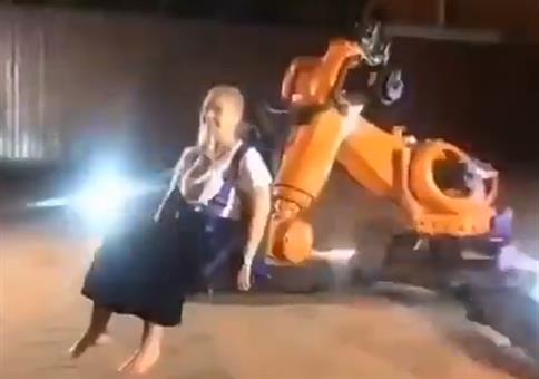 Roboterarm-Karussell