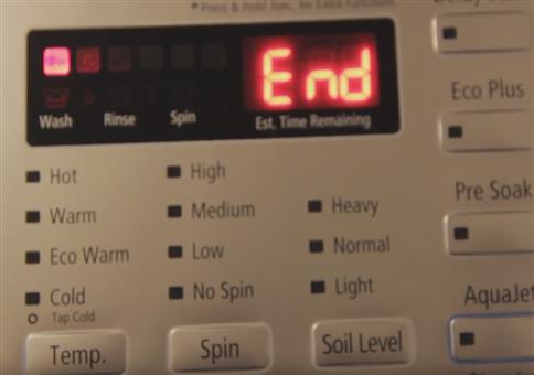 Tanzen wenn die Waschmaschine fertig ist