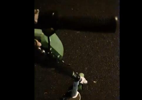 Diebstahl-Alarm im Leihroller