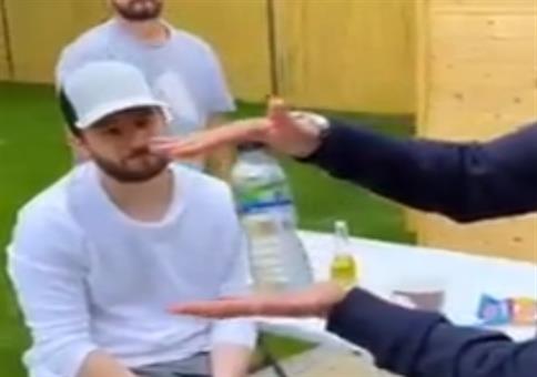 Flasche verschwinden lassen