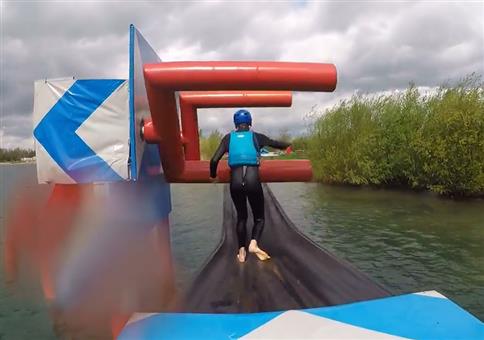 Einfach schweres Hinderniss