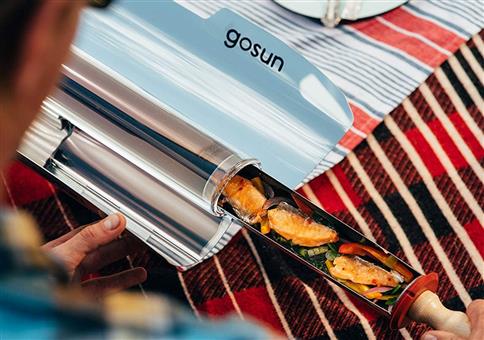 Mit der Sonne grillen