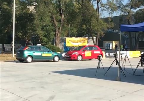 Neulich beim Crashtest in Polen
