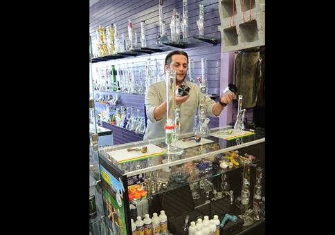 Kleiner Fail im Headshop