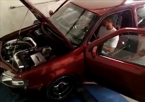 Motor auf Leistungsprüfstand mal so richtig aufdrehen