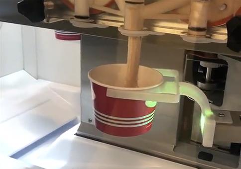 Vollautomatische Eiscrememaschine