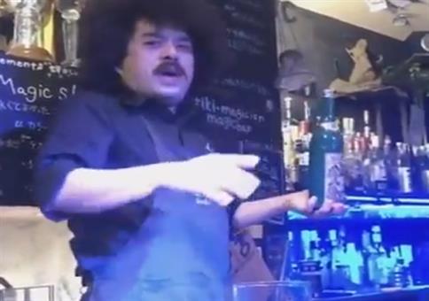 Der Trick mit der Glasflasche