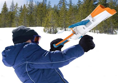 Schneeball-Armbrust-Kanone