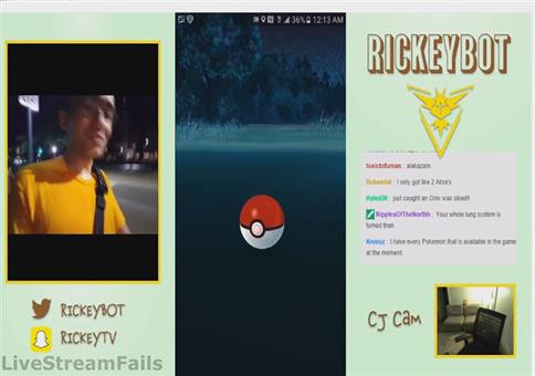 Im Pokemon Go Livestream ausgeraubt